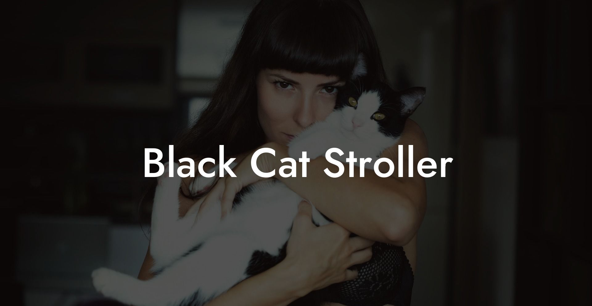 Black Cat Stroller