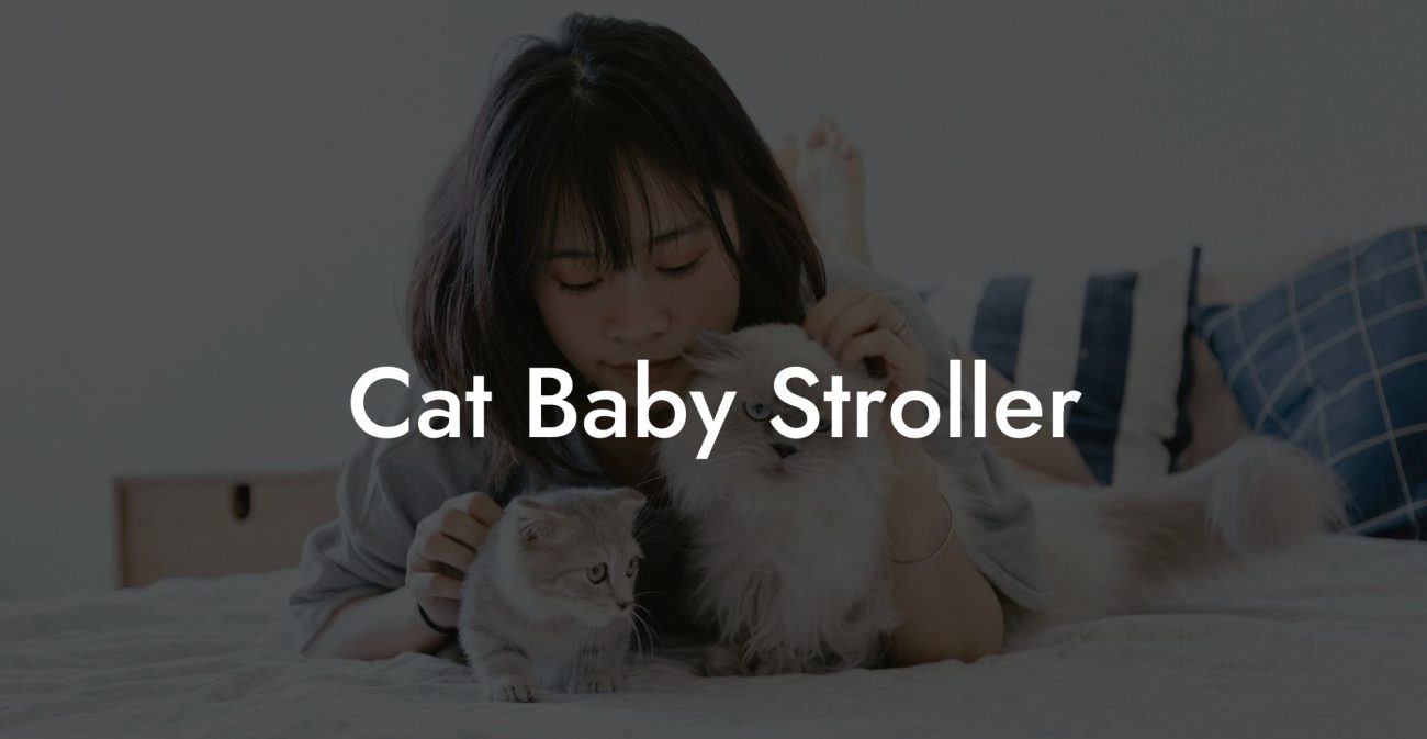 Cat Baby Stroller