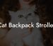 Cat Backpack Stroller