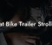 Cat Bike Trailer Stroller