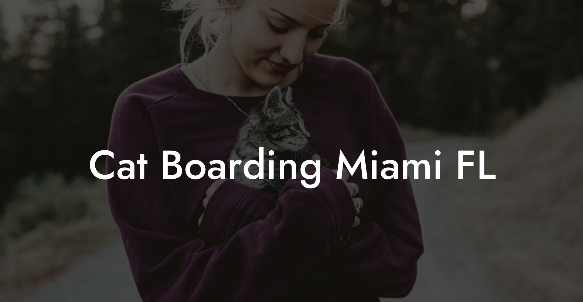 Cat Boarding Miami FL