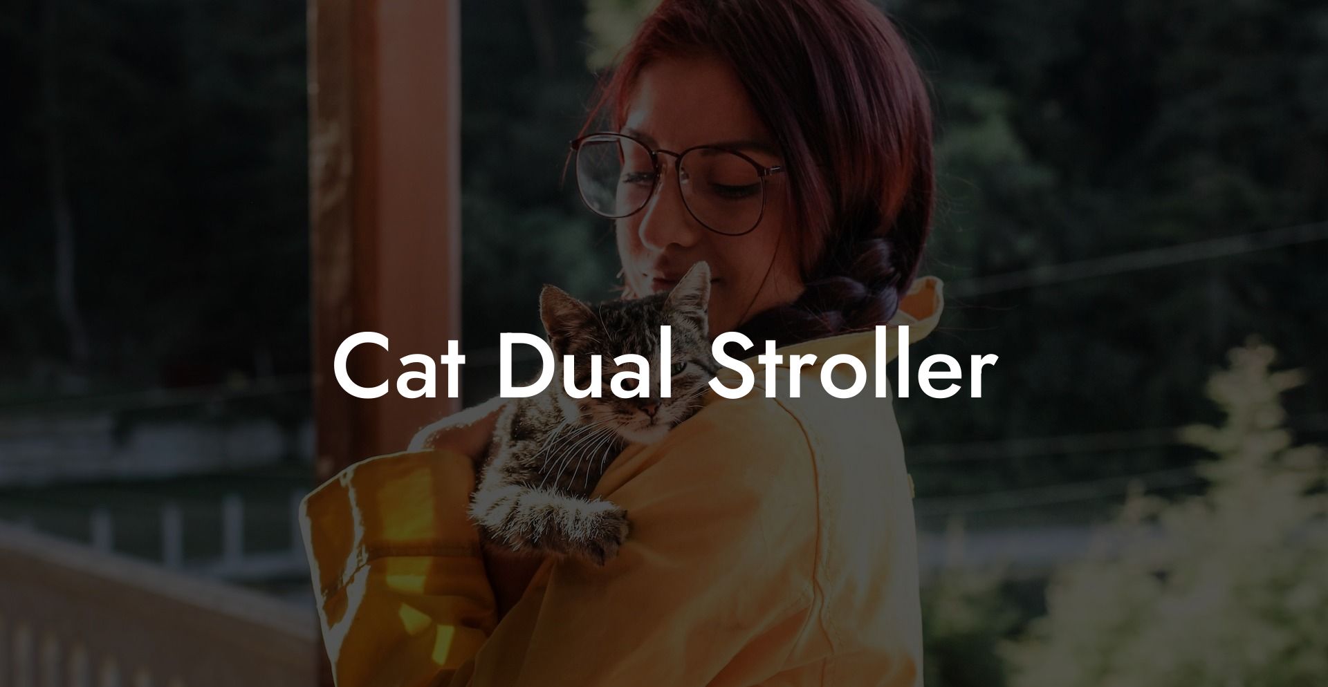 Cat Dual Stroller
