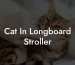 Cat In Longboard Stroller