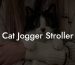 Cat Jogger Stroller