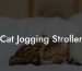 Cat Jogging Stroller