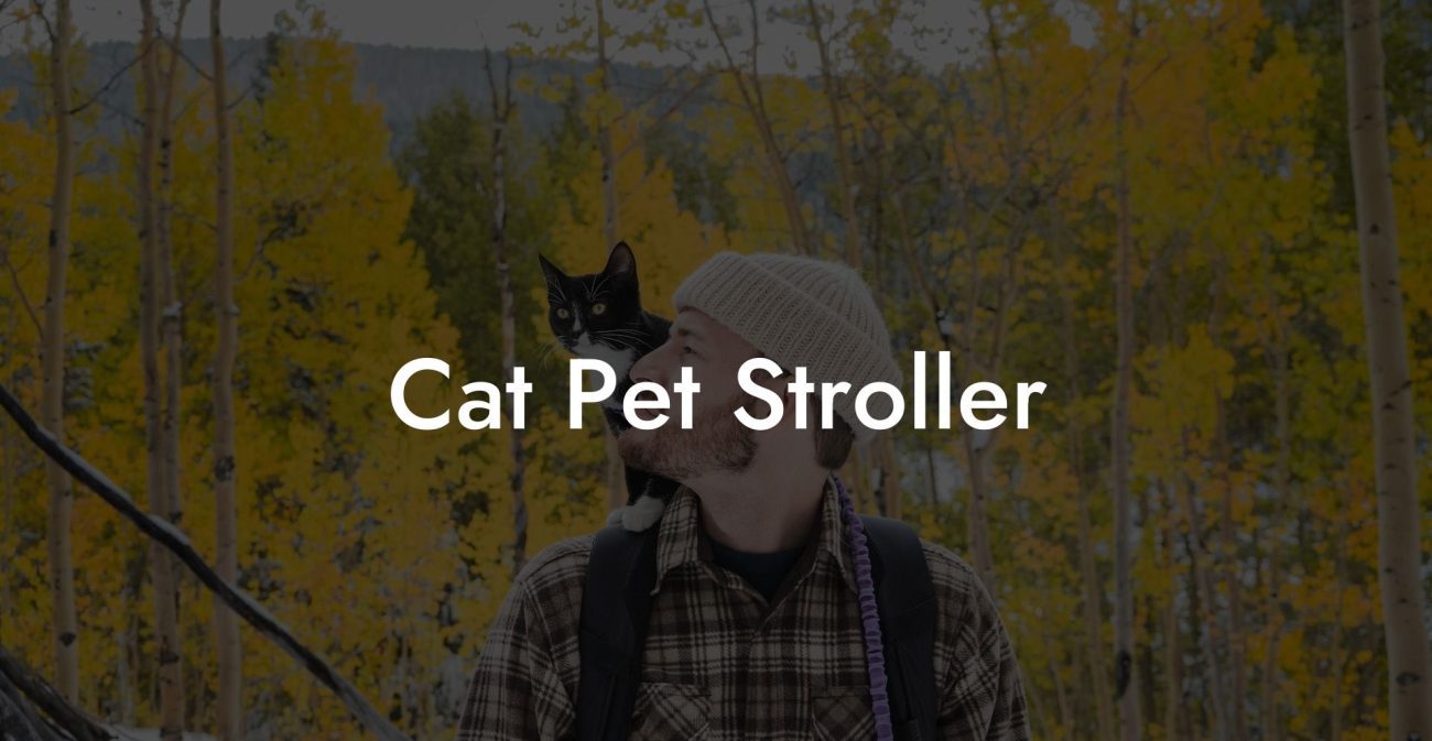 Cat Pet Stroller