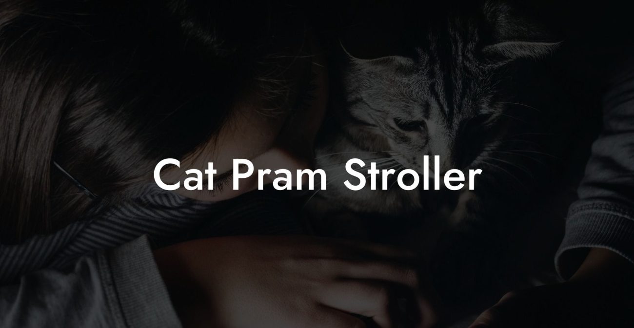 Cat Pram Stroller