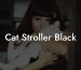 Cat Stroller Black