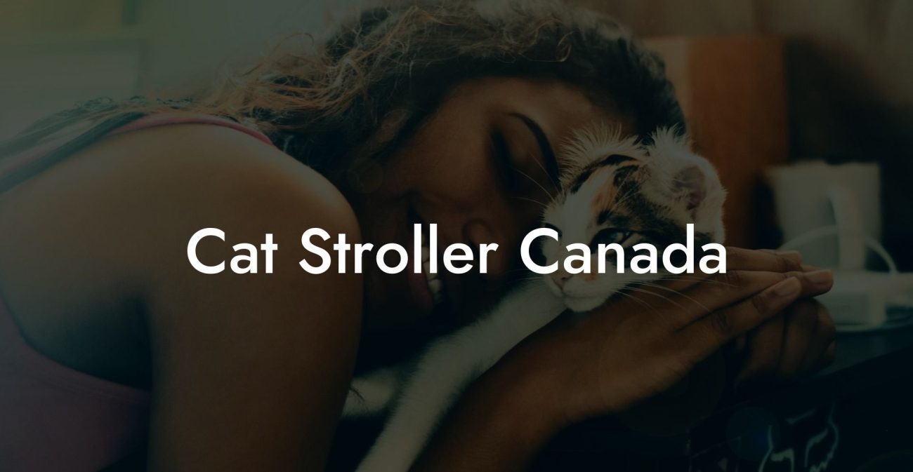 Cat Stroller Canada