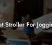Cat Stroller For Jogging