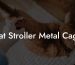 Cat Stroller Metal Cage