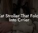 Cat Stroller That Folds Into Crrier