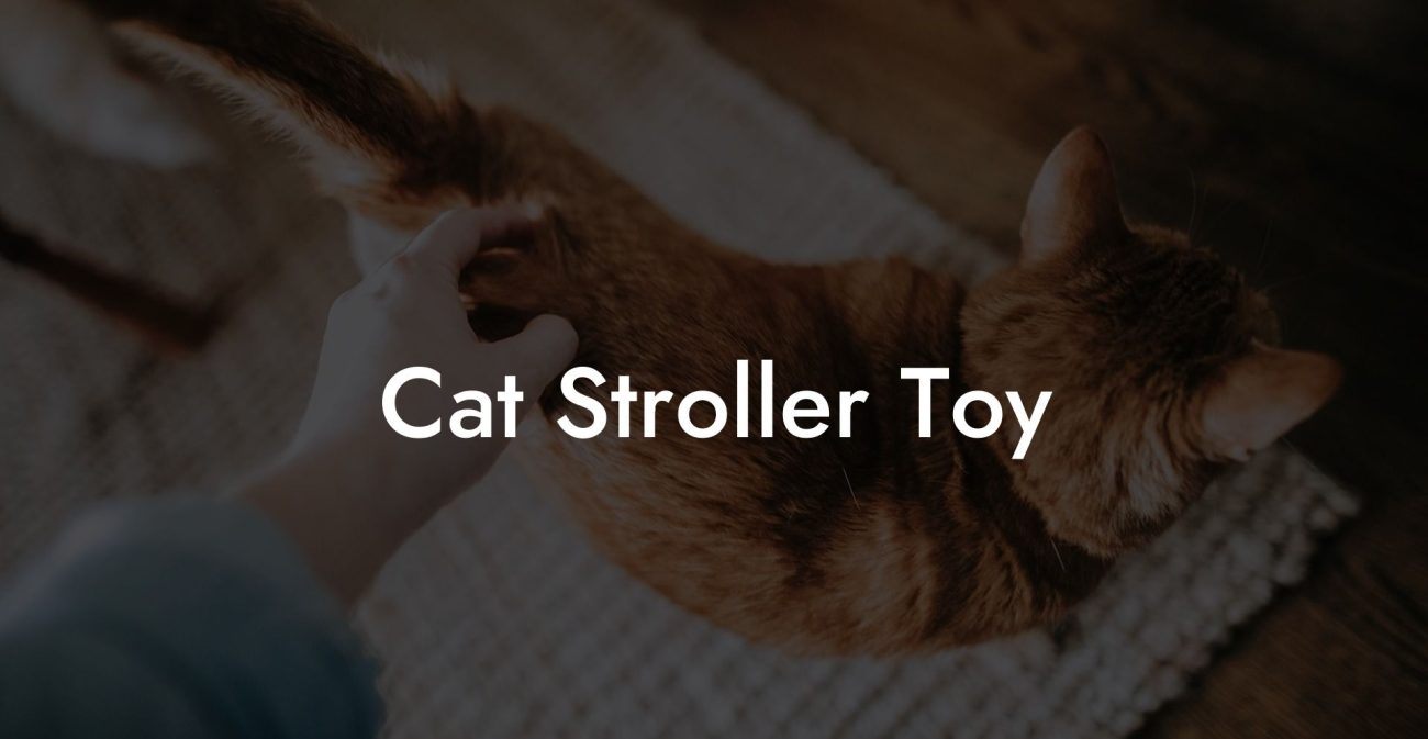 Cat Stroller Toy