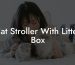 Cat Stroller With Litter Box