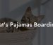 Cat's Pajamas Boarding