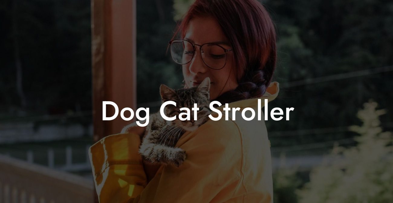 Dog Cat Stroller