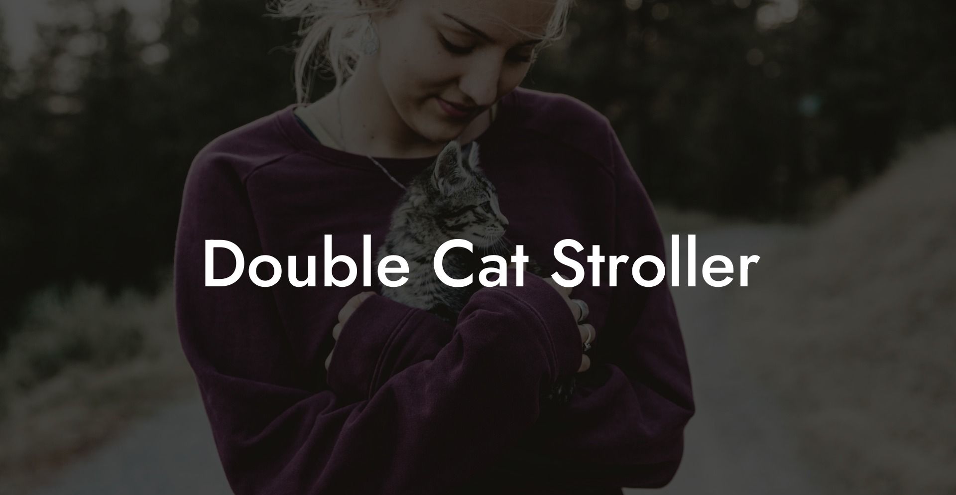 Double Cat Stroller