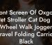 Front Screen Of Oxgord Pet Stroller Cat Dog 3 Wheel Walk Jogger Travel Folding Carrier Black