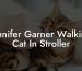 Jennifer Garner Walking Cat In Stroller