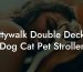 Kittywalk Double Decker Dog Cat Pet Stroller