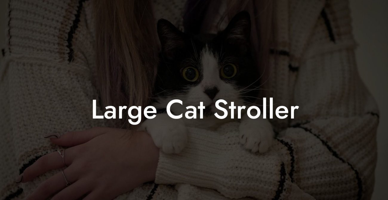 Large Cat Stroller