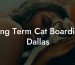 Long Term Cat Boarding Dallas