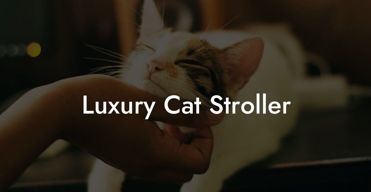 Luxury Cat Stroller