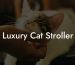 Luxury Cat Stroller