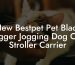 New Bestpet Pet Black Jogger Jogging Dog Cat Stroller Carrier