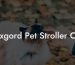 Oxgord Pet Stroller Cat