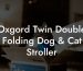Oxgord Twin Double Folding Dog & Cat Stroller