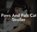Paws And Pals Cat Stroller