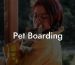 Pet Boarding