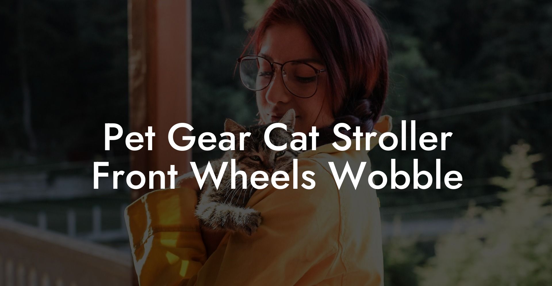 Pet Gear Cat Stroller Front Wheels Wobble