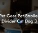 Pet Gear Pet Stroller Divider Cat Dog 3