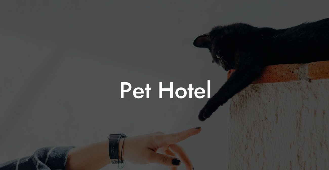 Pet Hotel