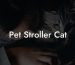 Pet Stroller Cat