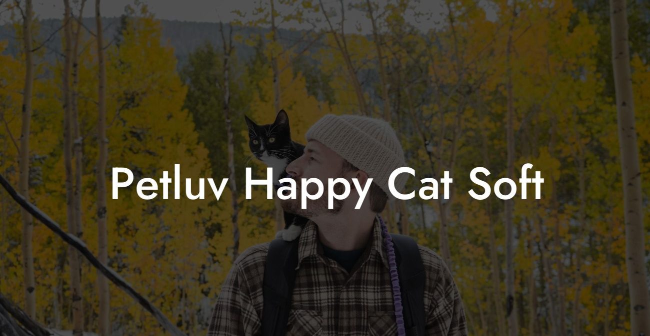 Petluv Happy Cat Soft