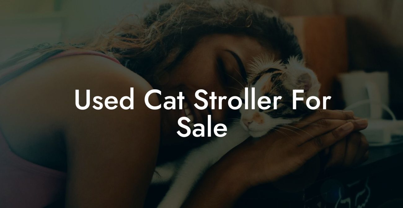 Used Cat Stroller For Sale